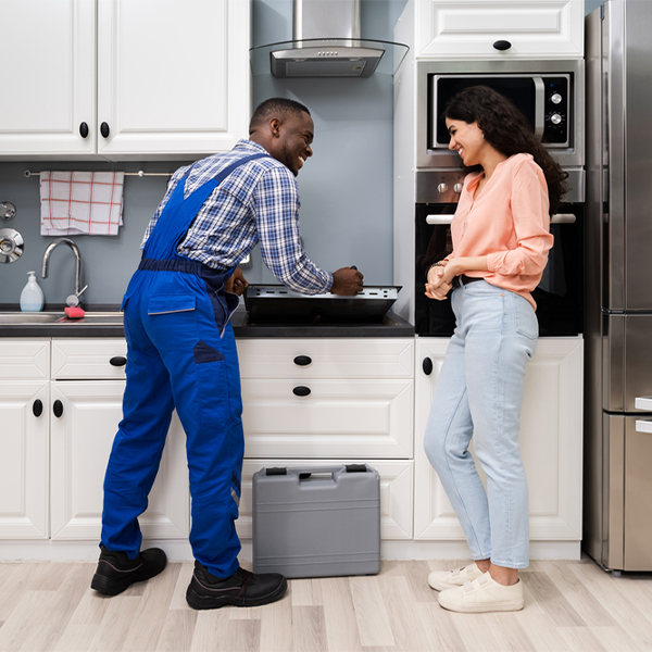 can you provide an estimate for cooktop repair before beginning any work in Surgoinsville